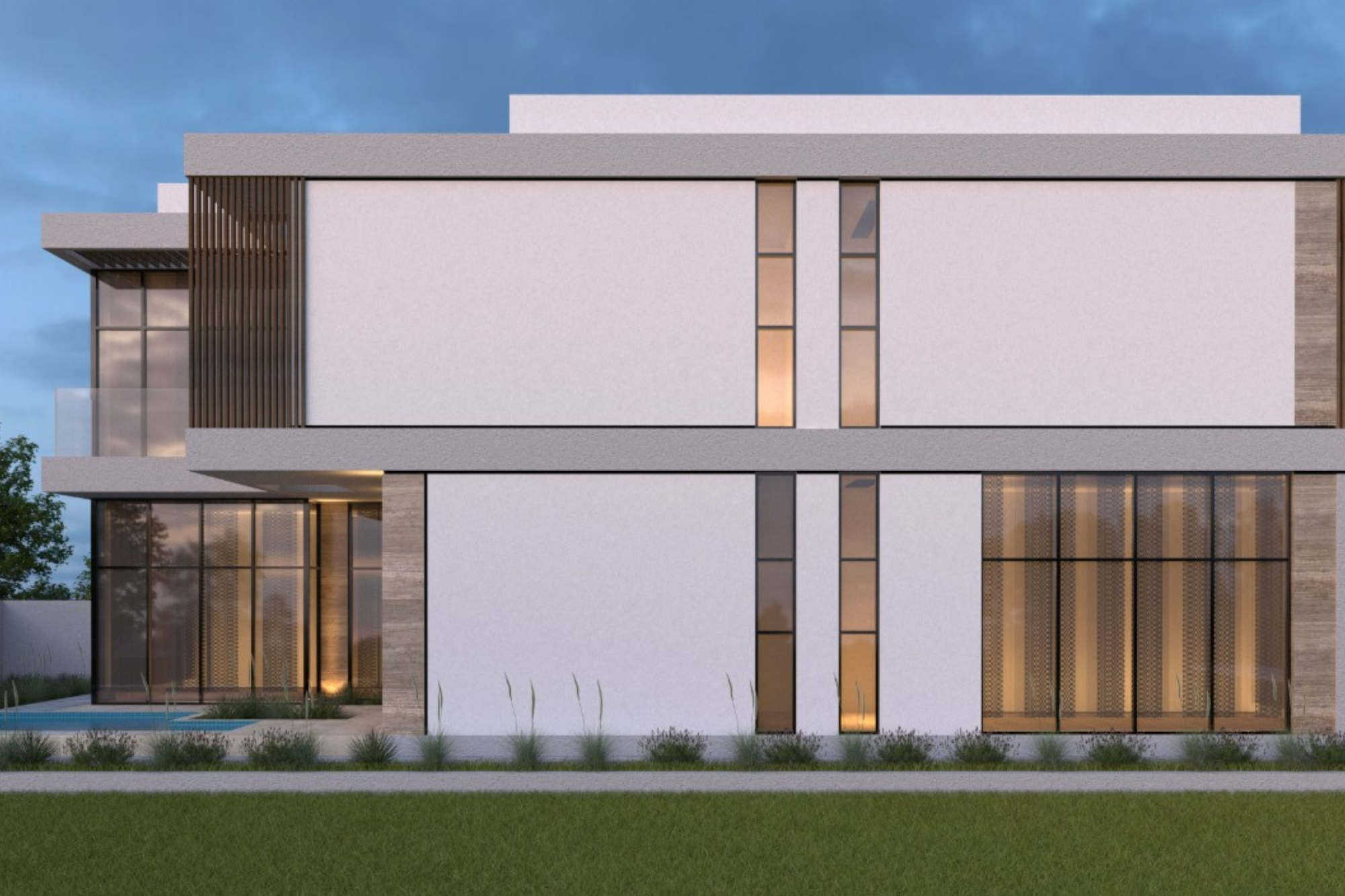 Private Villa (G+1), Compound Wall & Car Shed Plot no-7633