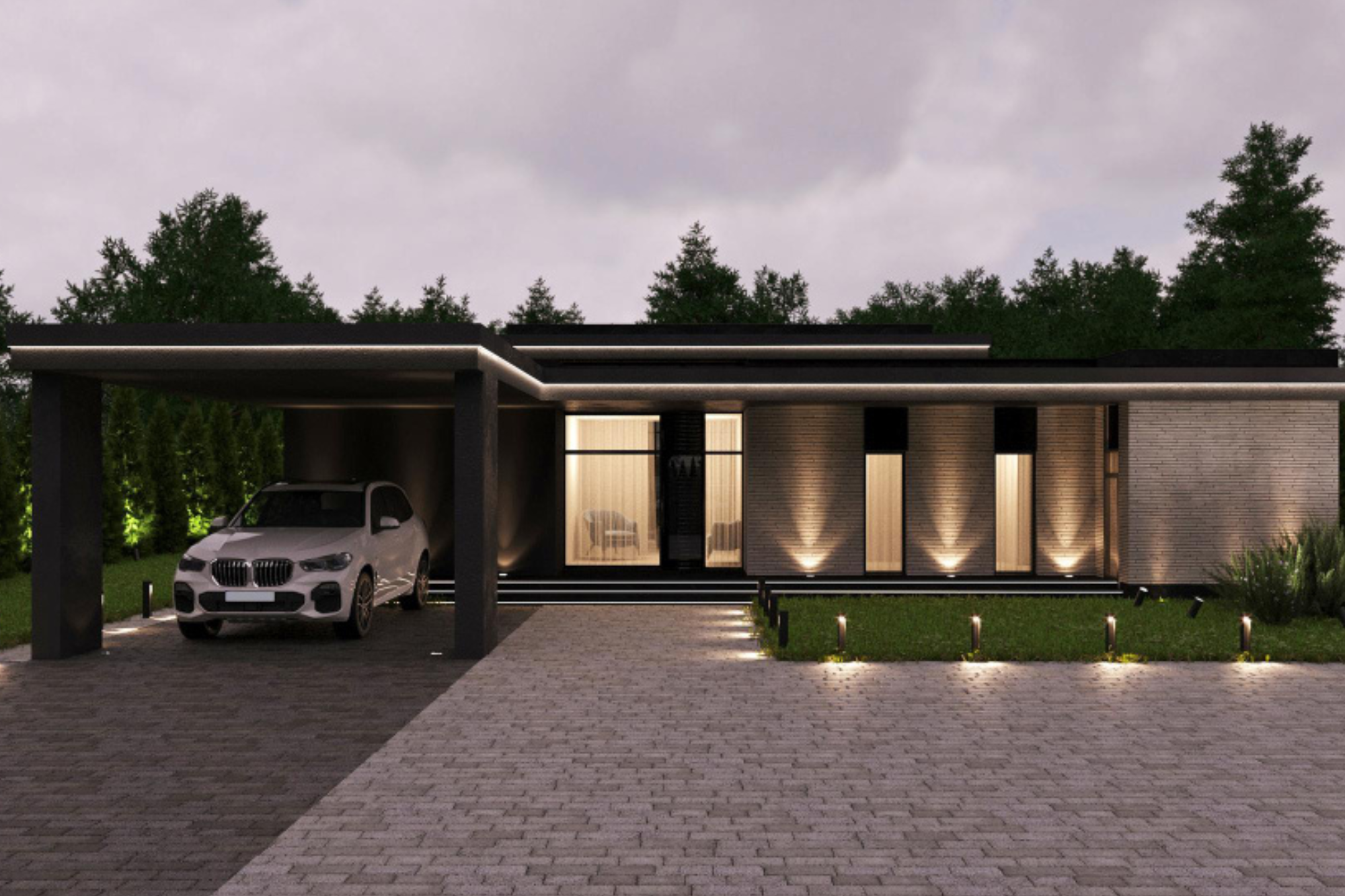 Private Villa (G+1), Compound Wall & Car Shed Plot no 7627
