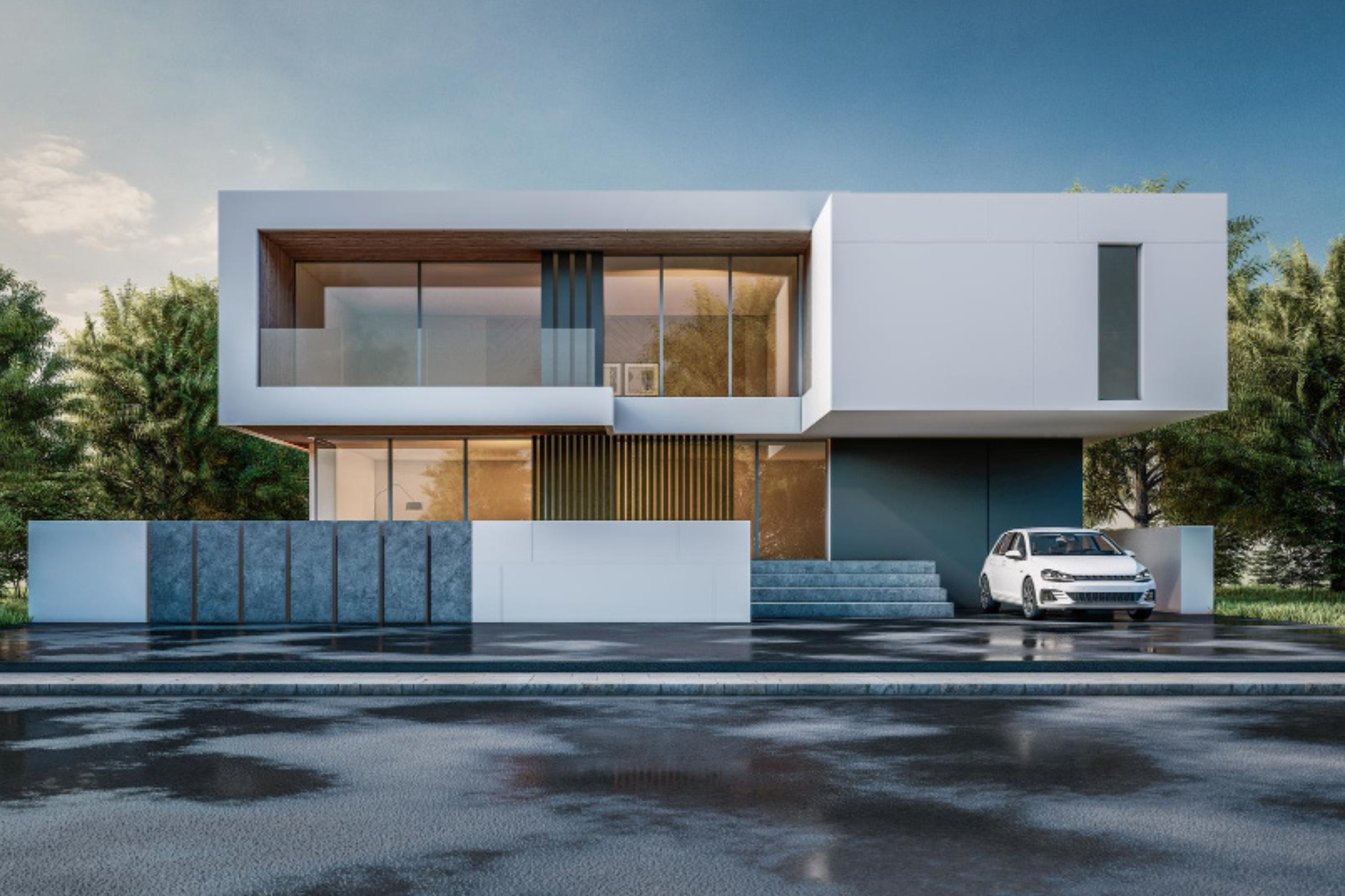 Private Villa (G+1) +  Parking shed + Compound wall Plot no-6081